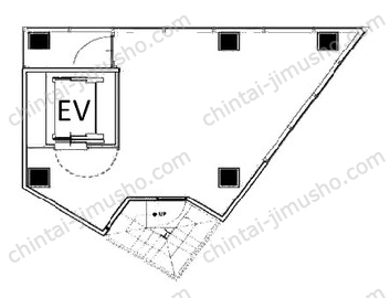 THE CITY 九段下の間取図
