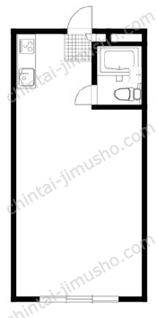 サファイア北ビルの間取図