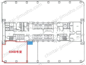 紀尾井町ビルの間取図