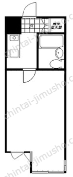 セントラル東銀座の間取図