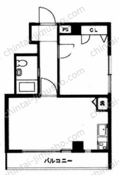 メゾン東麻布の間取図