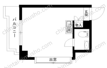 紅谷ビルの間取図