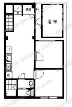 AIビル3階の間取図