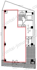 鶴見第一生命ビルディング1階の間取図