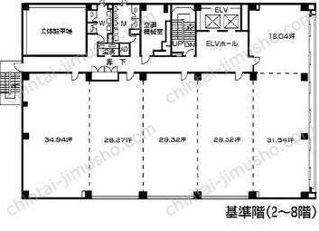 川越第一生命ビルの間取図