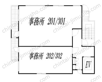 小田三ビルの間取図