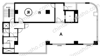 麹町富士ビルの間取図