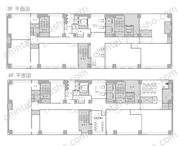 新宿ワシントンホテルアネックスの間取図