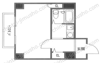 ライオンズマンション山下公園の間取図