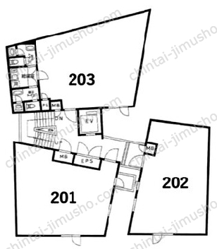 荒木町ガーデンズの間取図