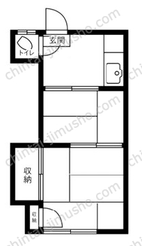 寿々木マンションの間取図