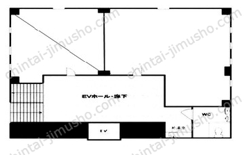 アートビル5階の間取図