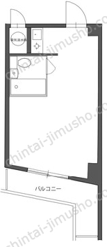 DIKマンション新橋の間取図