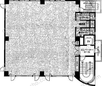 TPR中目黒ビル7階の間取図