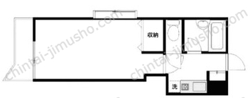 スノハラビル3階の間取図