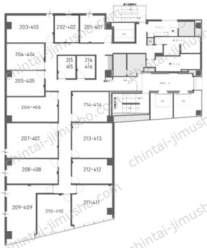 H1O麹町の間取図
