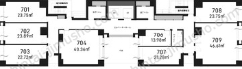 H1O日本橋小舟町の間取図