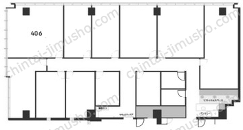 H1O渋谷三丁目4Fの間取図