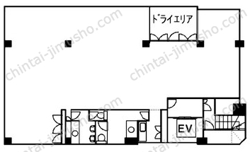 池袋ツルミビルの間取図