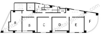 Hachioji R-Bld.の間取図