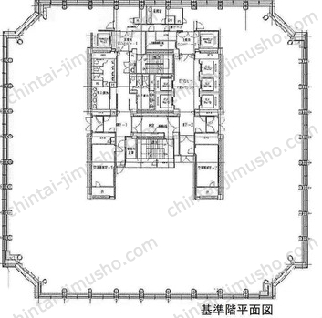 愛宕グリーンヒルズMORIタワーの間取図