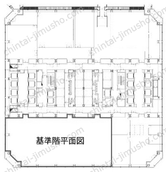 晴海アイランドトリトンスクエアオフィスタワーXの間取図