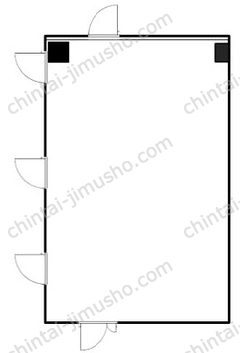 アイカワビルディング4Fの間取図