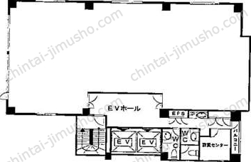 新宿第七葉山ビル／METSオフィス新宿御苑の間取図