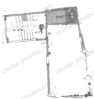 東京モリスビルANNEX4階の間取図