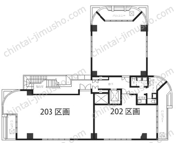 アルス市ヶ谷の間取図