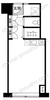 ニューステイトメナーの間取図