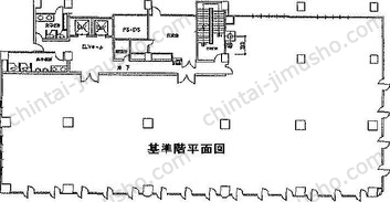 日本生命渋谷アネックスの間取図
