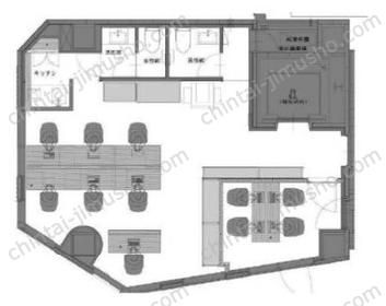 ARISTO三田8階の間取図