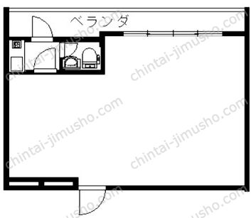 シャトー佐和の間取図