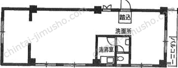 御成門コープの間取図