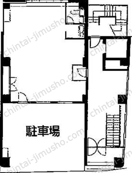 赤坂余湖ビルの間取図