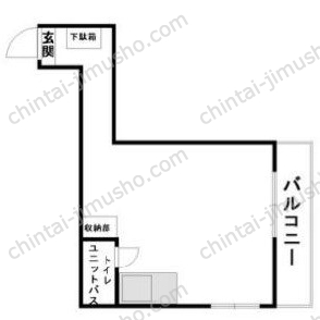 池袋見真ビル2階の間取図