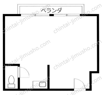 レイクヒル長原の間取図