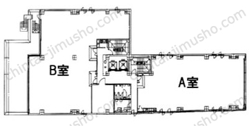 三田三好ビル4Fの間取図
