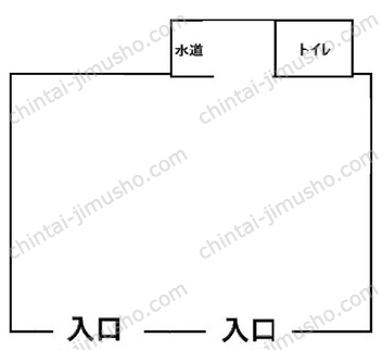 富士ハイツ／フジハイツ1階の間取図