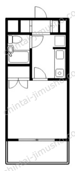 T's garden南柏の間取図