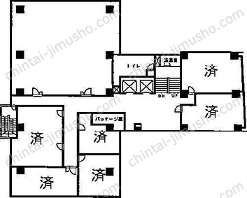 第3東ビルの間取図