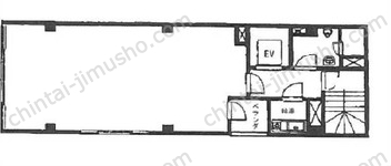 TATE神田ビル3Fの間取図