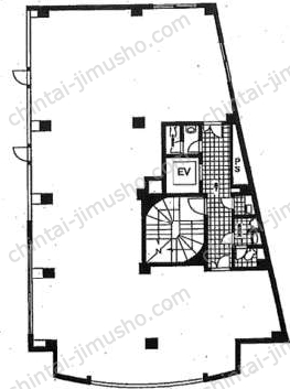 鳳翔ビル／アントレオフィスIFS四ツ谷六番町の間取図