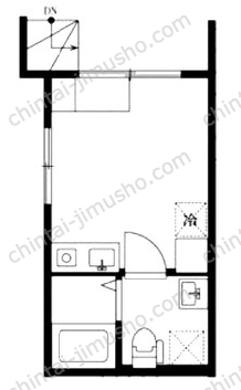 プルメリア荻窪B1階の間取図