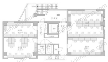 12KANDAの間取図