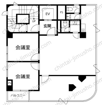 THE CORNER 日本橋 eastの間取図