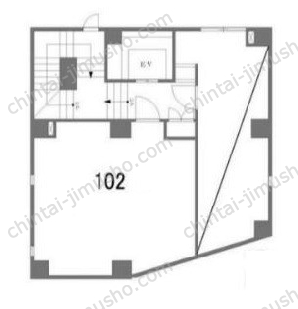 S-FLAT元街の間取図