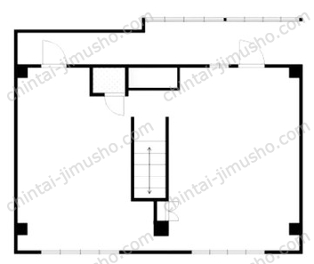 東京日食ビル2Fの間取図