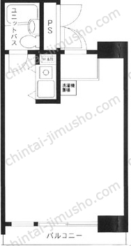 ピュアハイツ台町4階の間取図